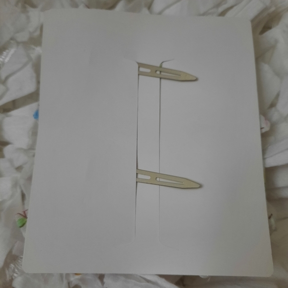 Pastel Delicate Floral Hair Bows Set 2 NWOT Flowers Ribbon Cottagecore - Picture 3 of 4